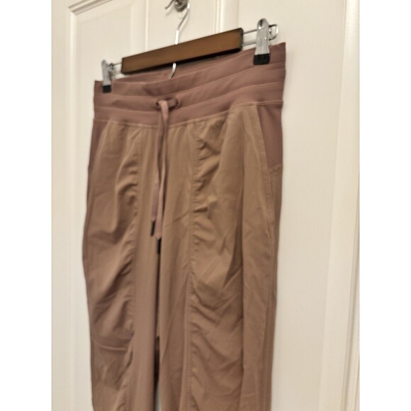 Lululemon Dance Studio Jogger Pants Women’s 6 Brown Spanish Oak Stretch Tapered - Picture 4 of 11
